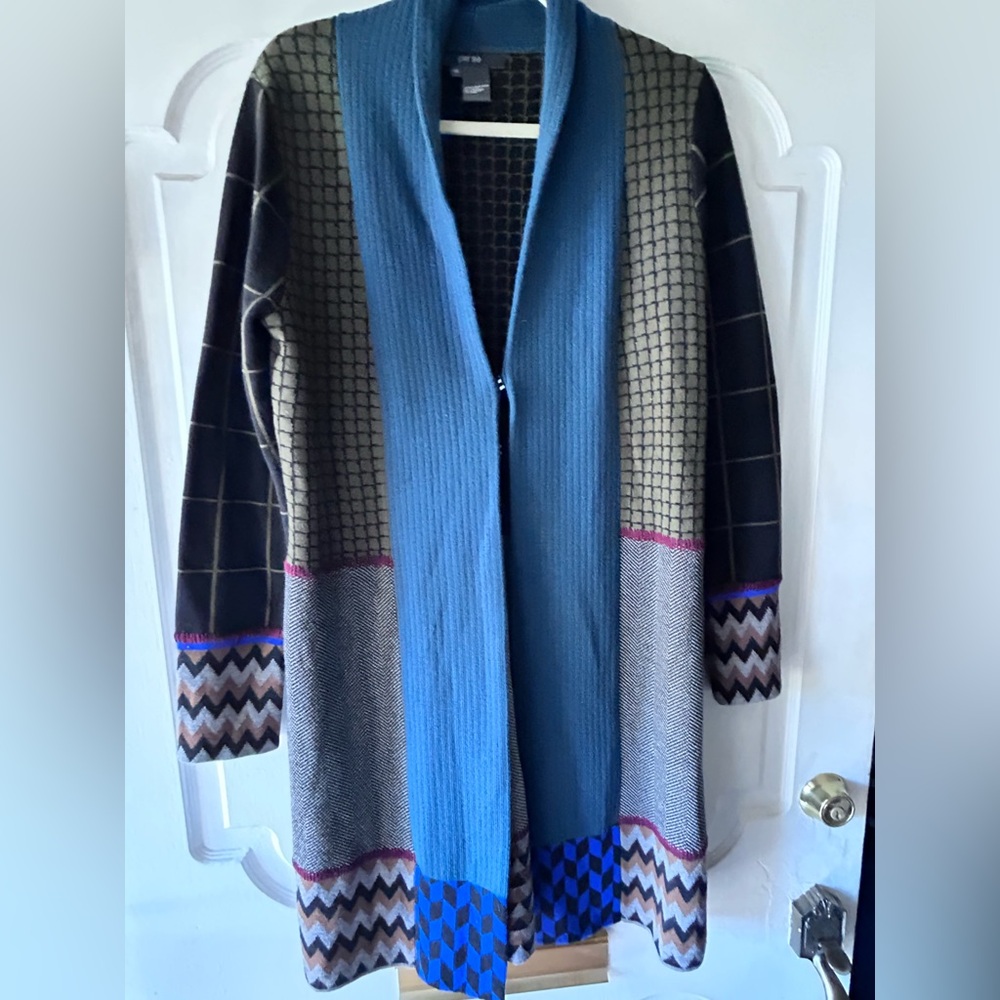 Per Se Multicolor Patterned Men's Sweater